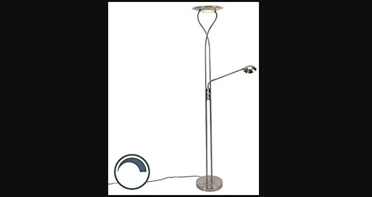 Qazqa Floor Lamp Steel With Reading Lamp Instructions