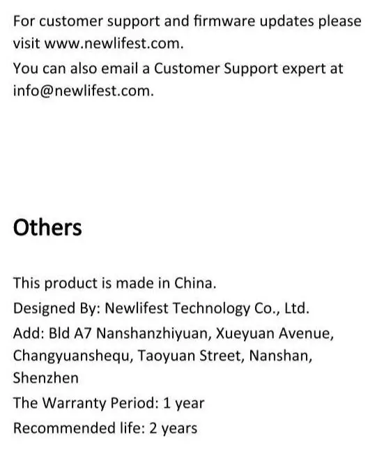 Shenzhen Tianyuan Industrial M1 Bone Conduction Headphones User Manual - Customer Support
