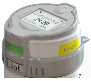 CARROSELF TO GO KIT Pill Cutter - Clock Reminderr