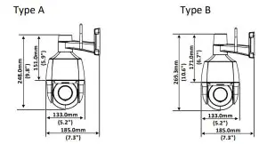 UNV 0235C5LD Network PTZ Dome Cameras - figure 5