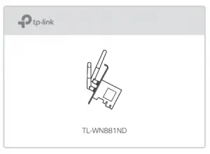 tp-link Wireless PCI Express Adapter Installation Guide