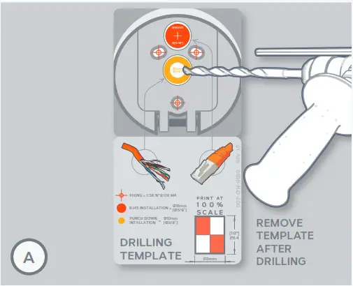 ONCAM RJ45 Dome Camera- PUNCH DOWN