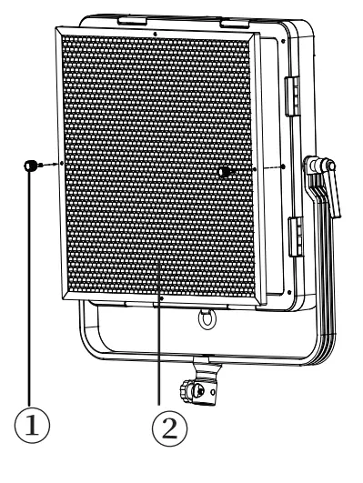 SWIT CL 60D CL120D Bi Color Studio Panel LED Light - fig 5