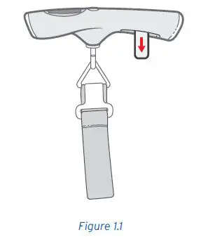 ETEKCITY EL19 Digital Luggage Scale FIG 2