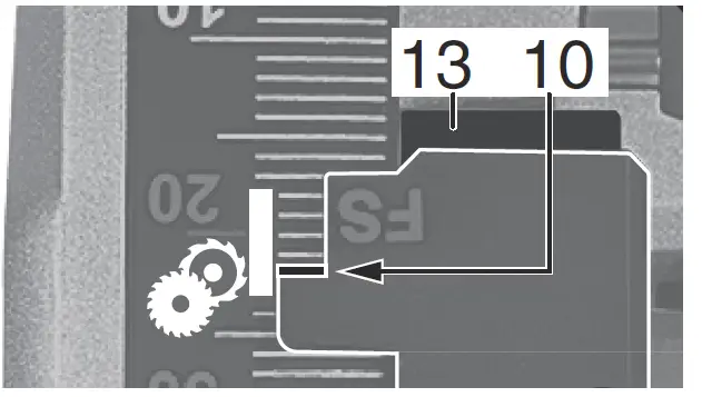 metabo KT 18 LTX 66 BL Cordless Plunge Cut Circular Saw 5