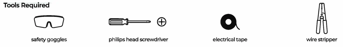 globe 50457 Smart Flushmount fig2