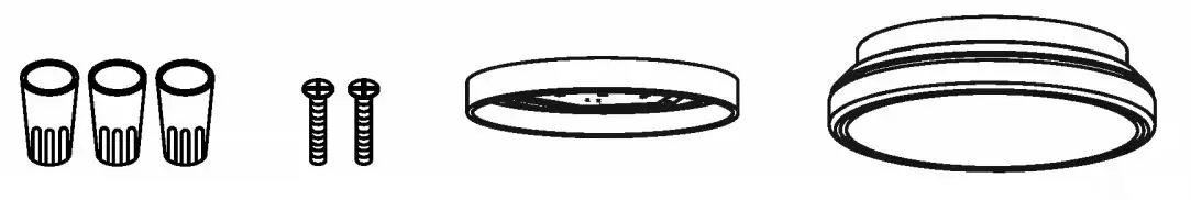 globe 50457 Smart Flushmount fig3