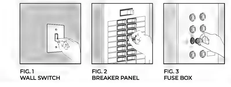 globe 50457 Smart Flushmount fig4