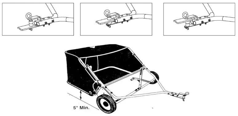 COBRA TLS107 Tow Behind Lawn Sweeper 20