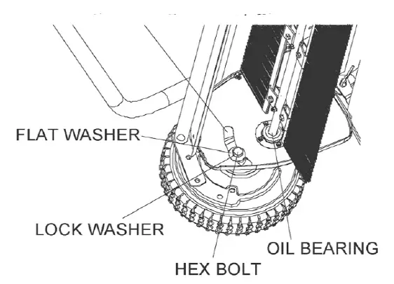 COBRA TLS107 Tow Behind Lawn Sweeper 21