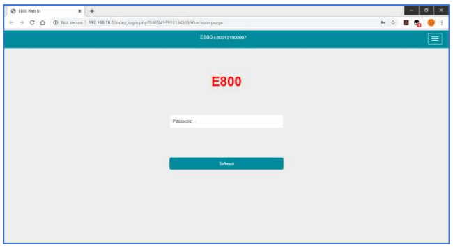 e survey E800 GNSS Receiver - Web User Interface