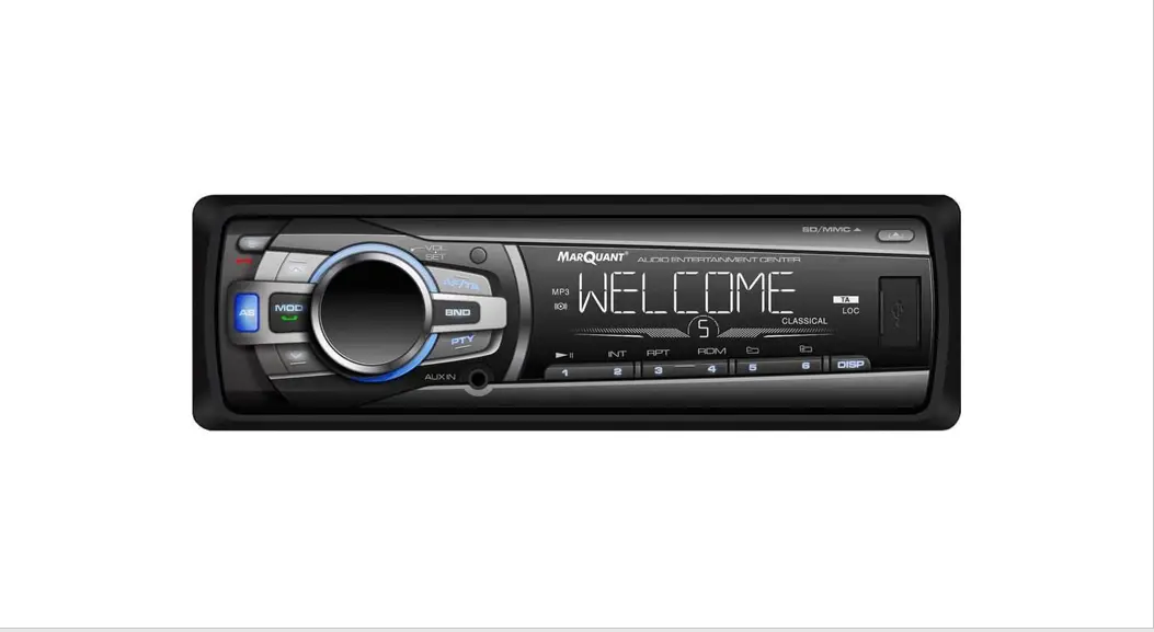 Marquant 007862 Bluetooth Car Stereo Instruction Manual