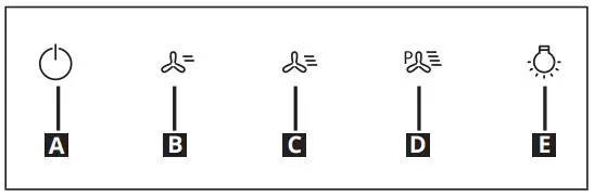 IKEA 704.210.83 KULINARISK Forced Air Oven Steam Function - Control panel