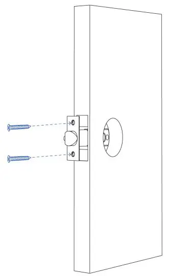 Lightsource N31-TTB Smart Door Lock - Install Mortise