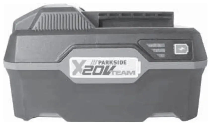 PARKSIDE PASSP 20-Li A2 Cordless Impact Wrench 20V - battery
