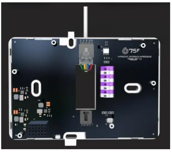 75F HYPERSENSE Advanced Thermostat and Humidistat - POWERING