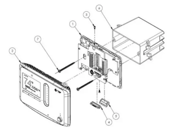 75F HYPERSENSE Advanced Thermostat and Humidistat - fig