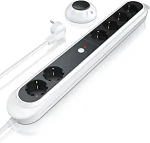 BEARWARE-3026946-Gang-Wireless-Switch-230V-AC-50Hz-Multi-Socket-Surge-Protector-IMAGE