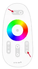 AIPIN 2 4GHz Touch Remote RGB Controller - Fig6