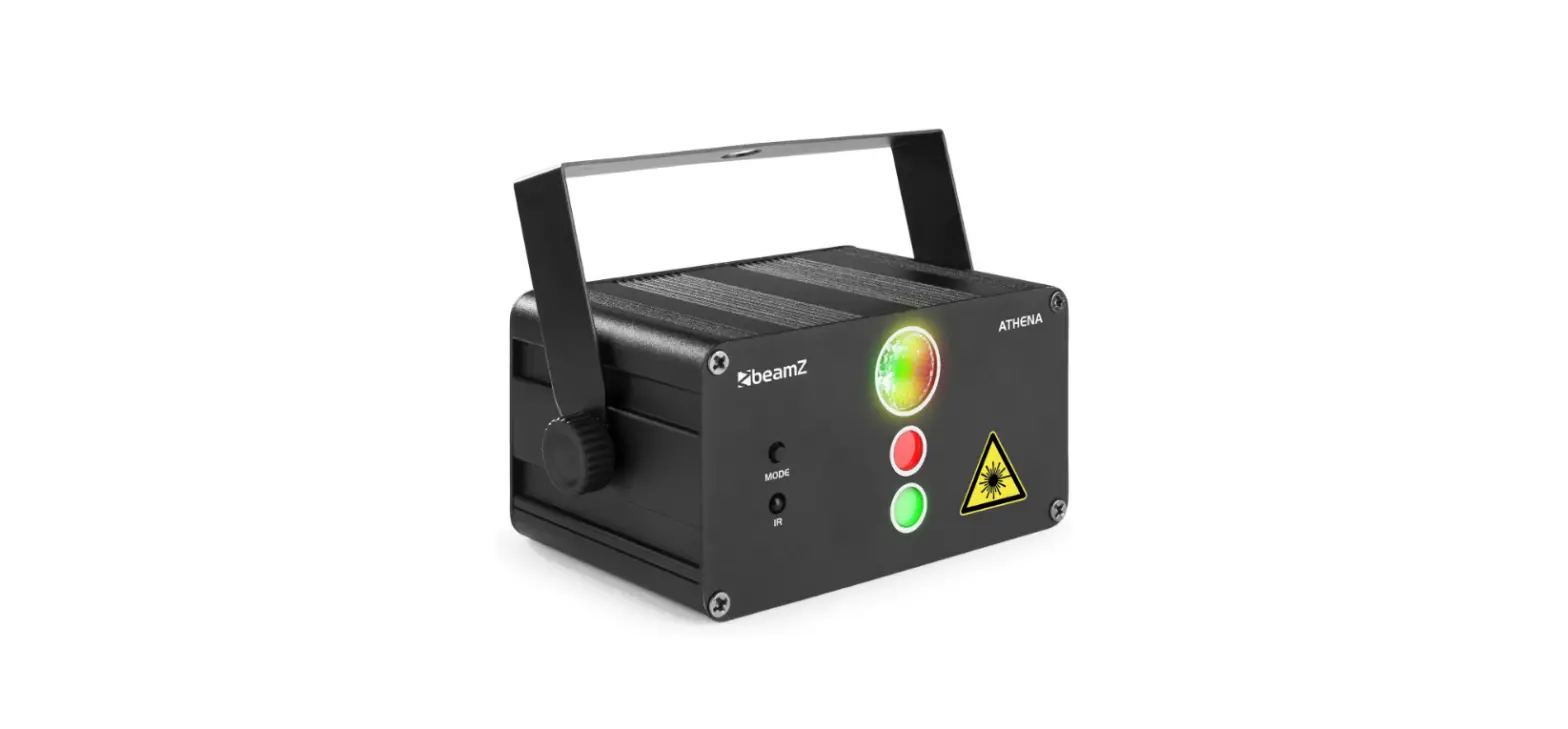 Beamz 152.616 V1.2 Athena Rg Gobo Laser 150mw User Manual