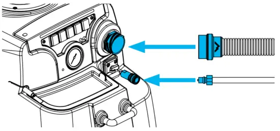 MYTEE LTD3 Speedster Limited Carpet Extractor - Connecting Vacuum & Solution Hoses