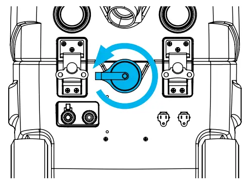 MYTEE LTD3 Speedster Limited Carpet Extractor - Emptying the Solution Tank