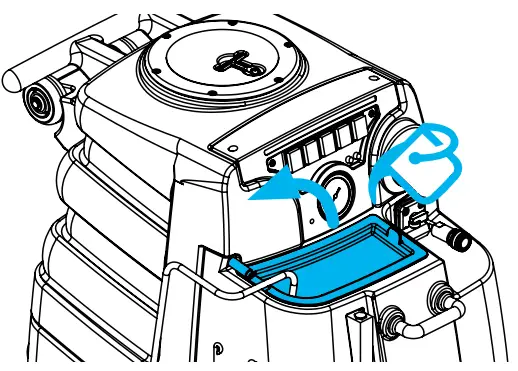 MYTEE LTD3 Speedster Limited Carpet Extractor - Filling the Solution Tank