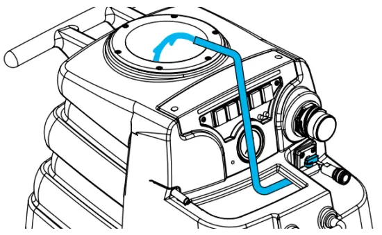 MYTEE LTD3 Speedster Limited Carpet Extractor - drain