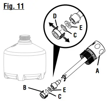 RYOBI P28014 ONE 18V Cordless Battery COMPACT SPRAYER - fig 11