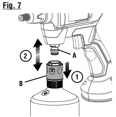 RYOBI P28014 ONE 18V Cordless Battery COMPACT SPRAYER - fig 7