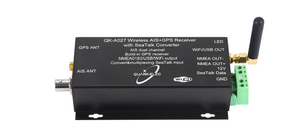 Quark-elec Qk-a027 Wireless Ais Gps Receiver Instruction Manual Quark-elec Qk-a027 Wireless Ais Gps Receiver Instruction Manual