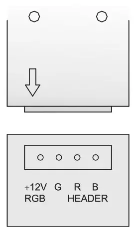 Thermaltake Tempered Glass Logo How to connect MB