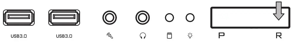 Thermaltake Tempered Glass Logo RGB Switch Mode( RGB Edition only)