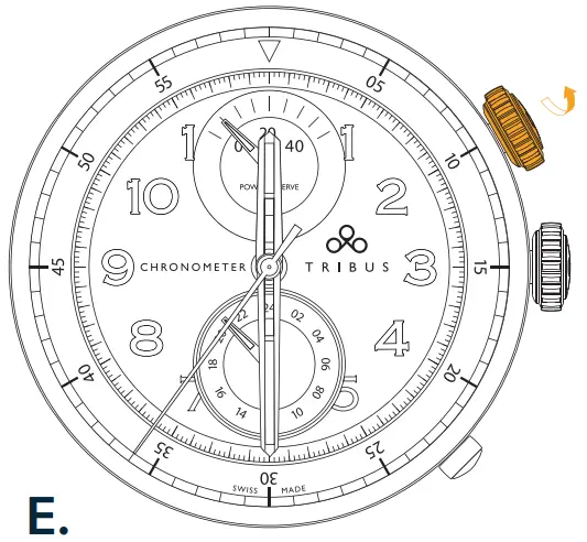 Adjusting the internal bezel