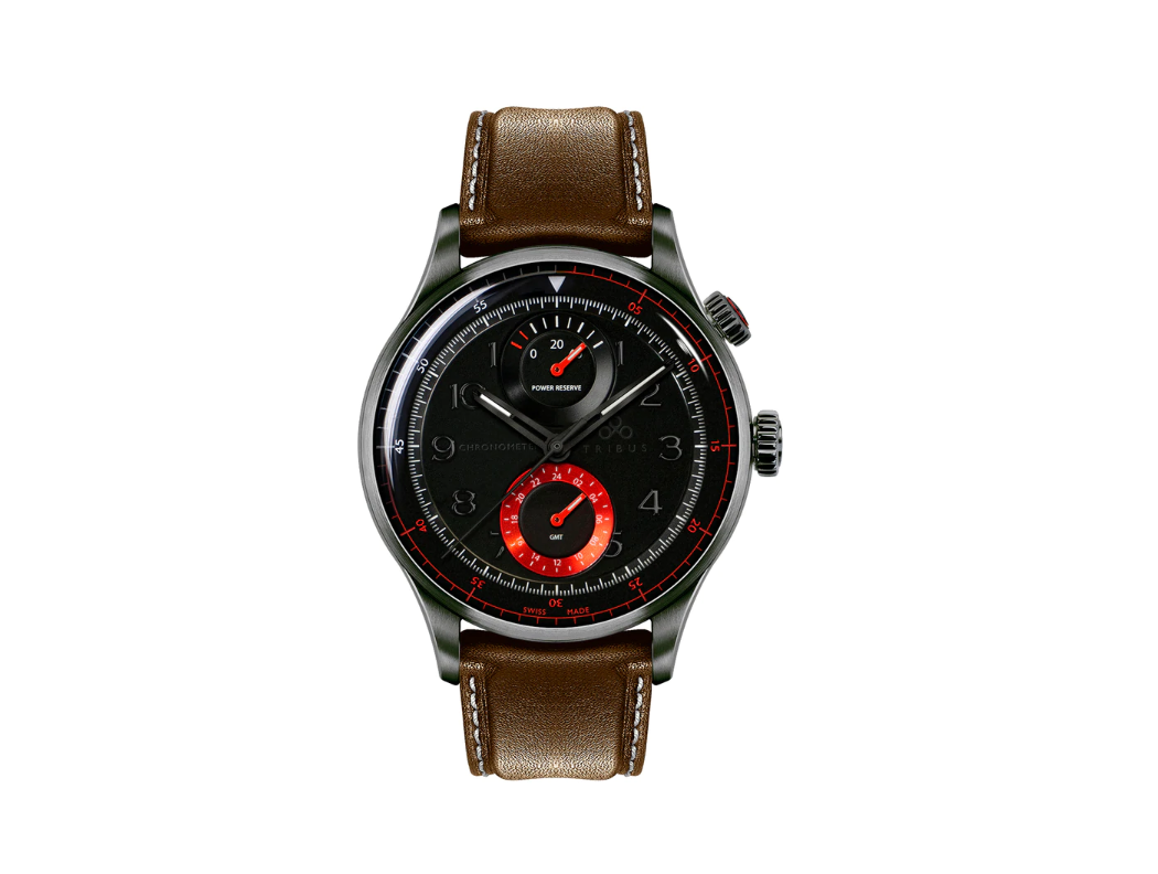 Tribus Tri-04 Power Reserve Gmt Sport Chronometer User Manual Tribus Tri-04 Power Reserve Gmt Sport Chronometer User Manual