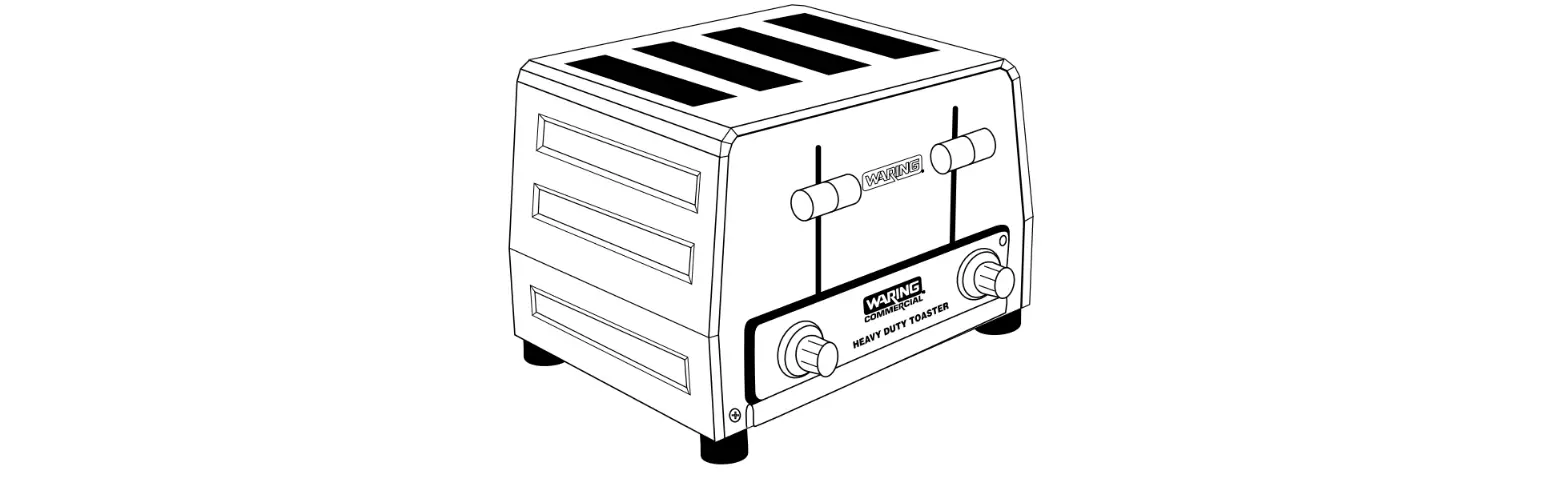 Waring Wct800 Heavy-duty Commercial Toasters Instruction Manual Waring Wct800 Heavy-duty Commercial Toasters Instruction Manual