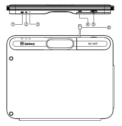 Jackery -SP050BKH -Foldable -Solar- Charger -50W -Outdoor- Portable -Power -1