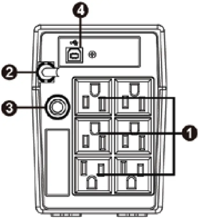 CDP R SMART 751 Interactivo 750VA 350W Pan LCD 10 Outlets - Overview 1