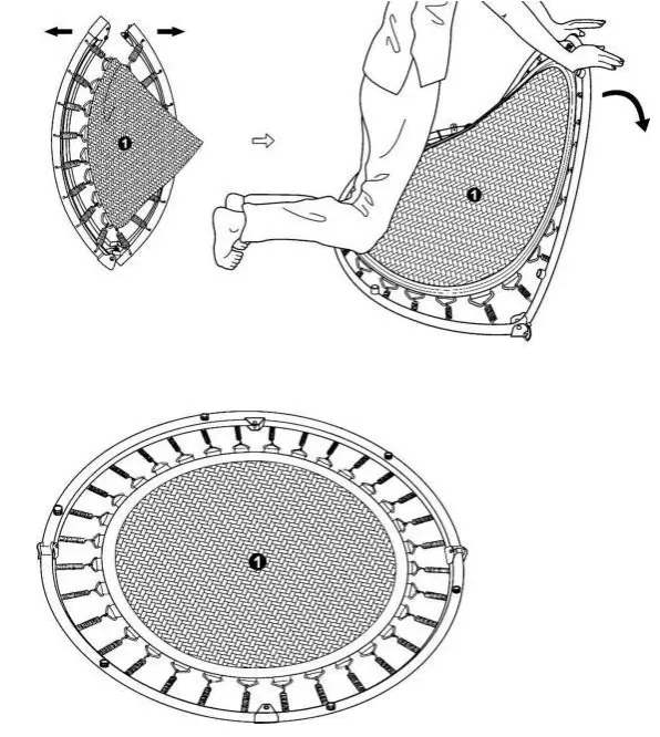 BCAN-BC-FT002GR-FBA-38-Inch-Foldable-Mini-Trampoline-FIG-4