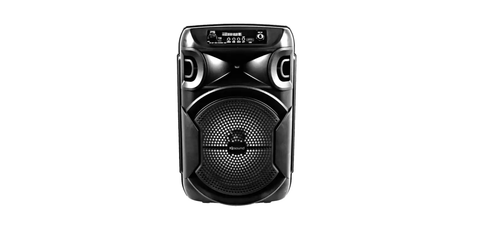 Iq Sound Iq-5308djbt Portable Bt Speaker System Instruction Manual