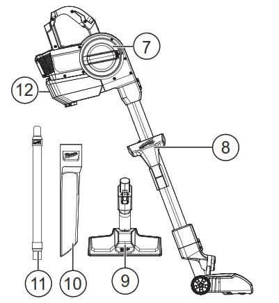 milwaukee 0940 20 M18 Fuel Compact Vacuum Cleaner - Fig 3