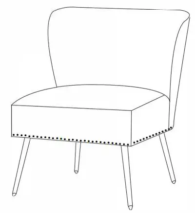 Etta Avenue W004388594 Clive 26 Inch Wide Velvet Side Chair Instruction Manual
