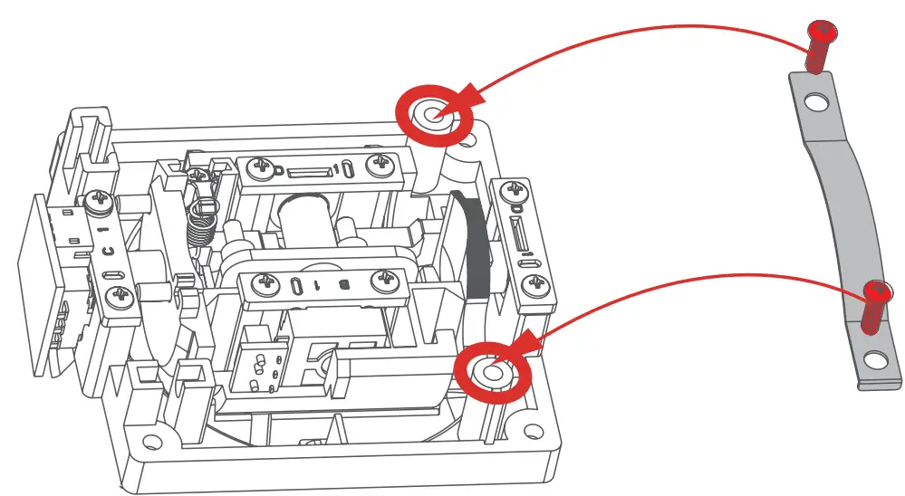 AGILE-X AGX-l6S Digital Proportional Radio Control System - bracket 1