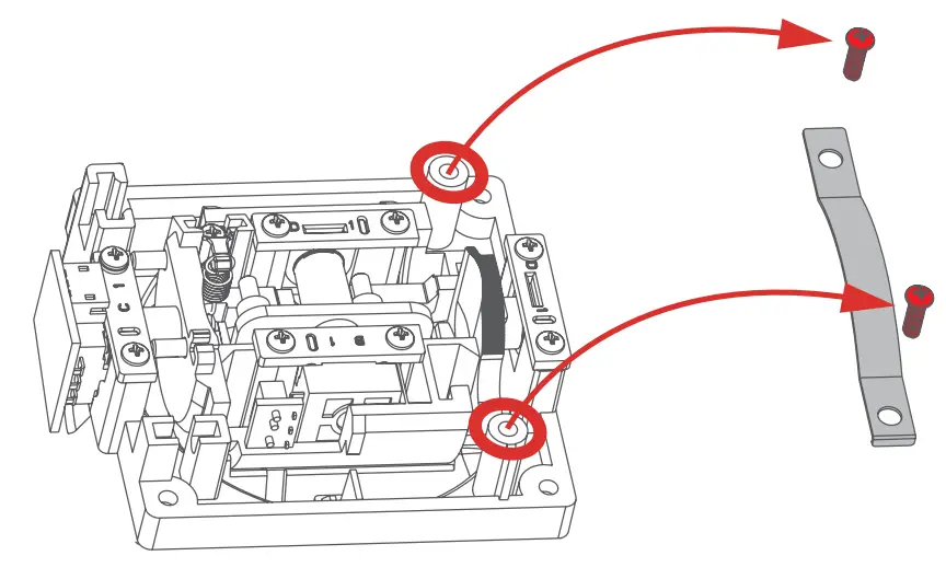 AGILE-X AGX-l6S Digital Proportional Radio Control System - bracket