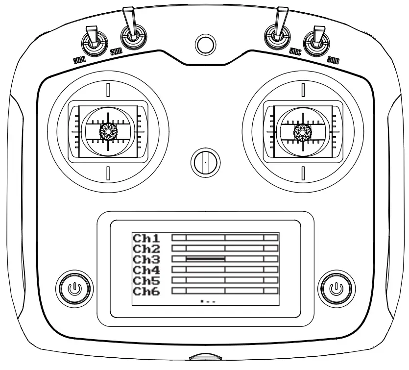 AGILE-X AGX-l6S Digital Proportional Radio Control System - transmitter 1