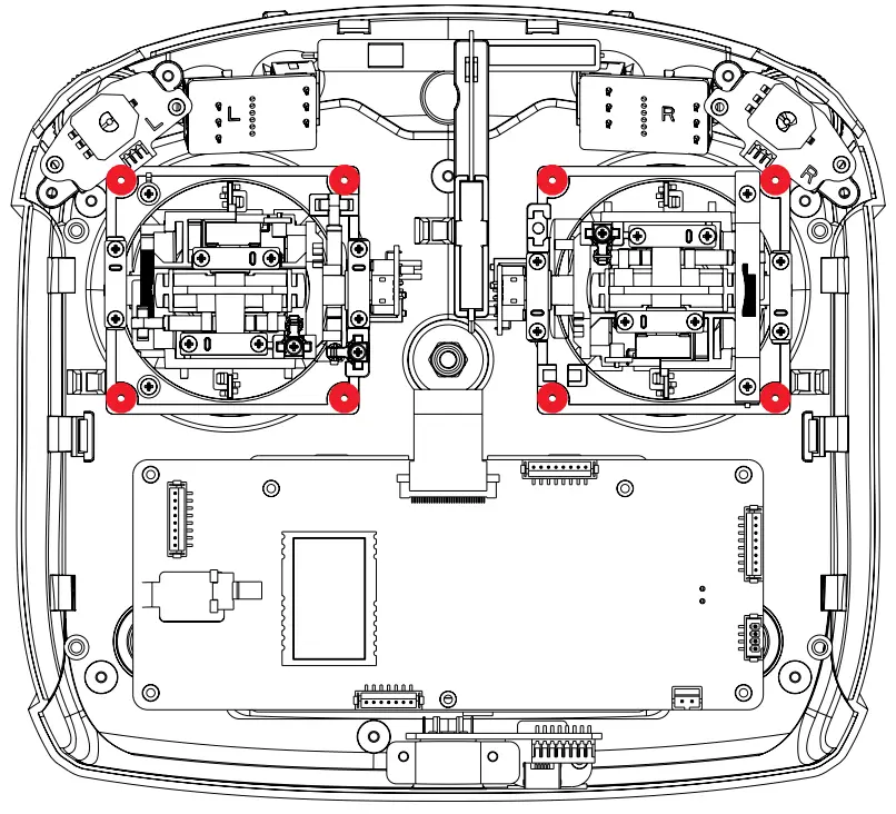 AGILE-X AGX-l6S Digital Proportional Radio Control System - transmitter
