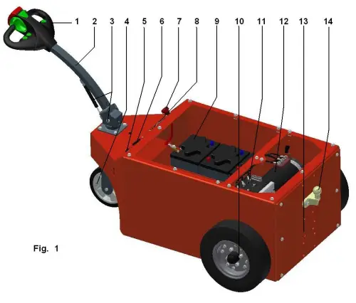 MULTI-MOVER XXL 10 TO Electric Tow Tugs - Icon 6