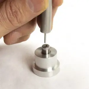 FIG 4 Adapter previously primed and fired