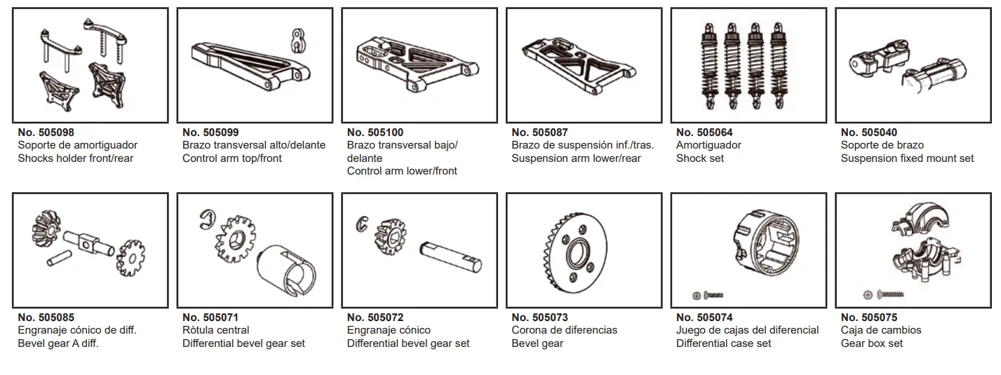 JAMARA-EP-4WD-NiMh-2.4Ghz Ice-Tiger EP-BL-Monster-Truck-34