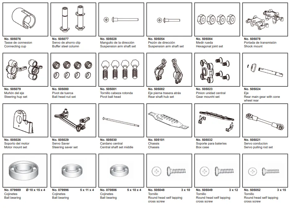 JAMARA-EP-4WD-NiMh-2.4Ghz Ice-Tiger EP-BL-Monster-Truck-35